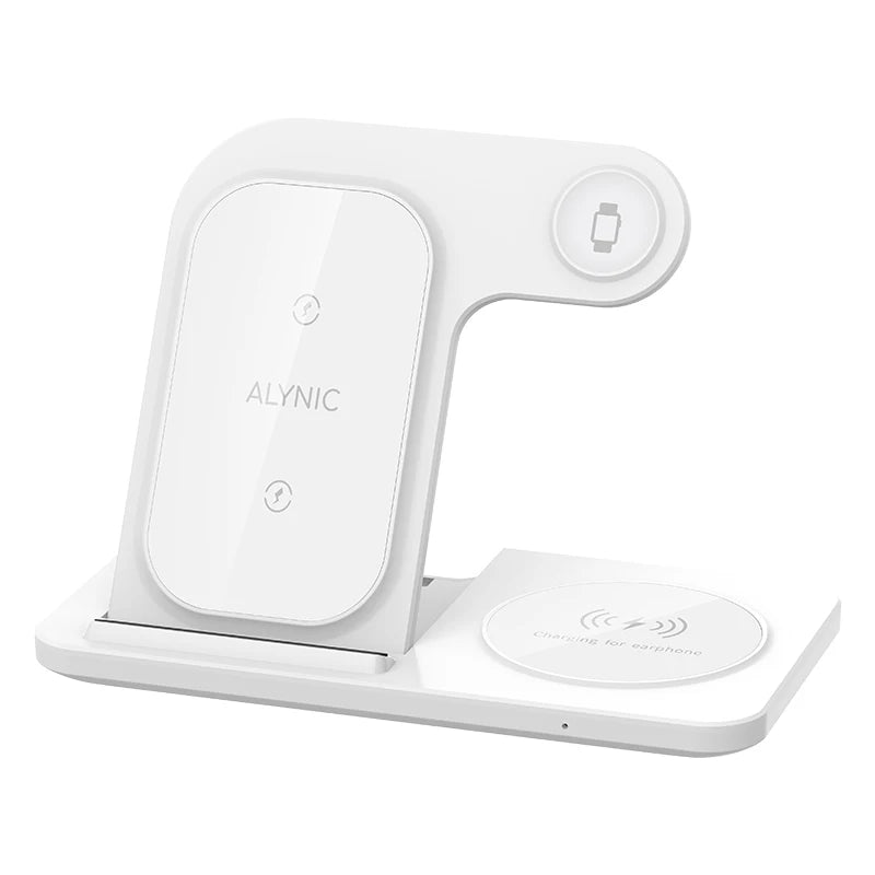 3-in-1 Wireless Charging Station – Phone, AirPods & Watch