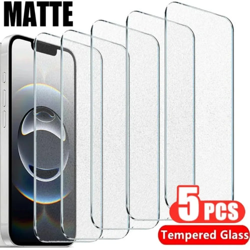 5 Tempered Glass Screen Protector – Anti-Glare, Anti-Scratc