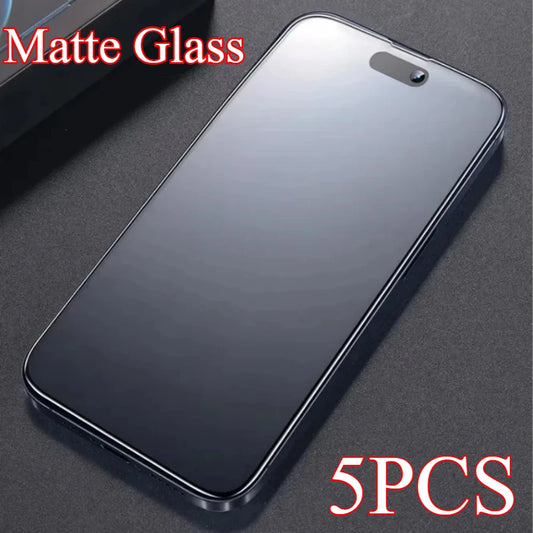 5 Tempered Glass Screen Protector – Anti-Glare, Anti-Scratc